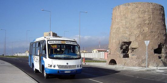 Микроавтобус «TransAntofagasta».