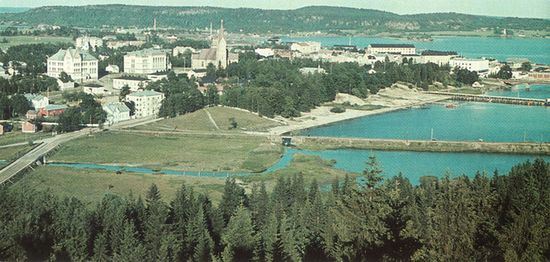 Панорама города в 1939 году