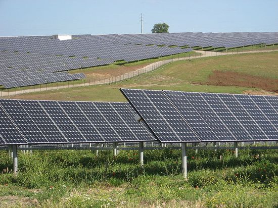Солнечная электростанция в Серпе