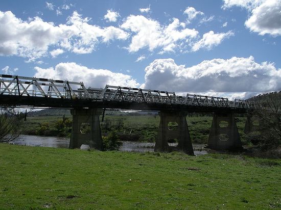 Мост Тарва, вид с севера