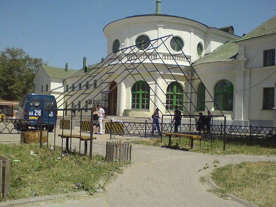 Вокзал города Фролово