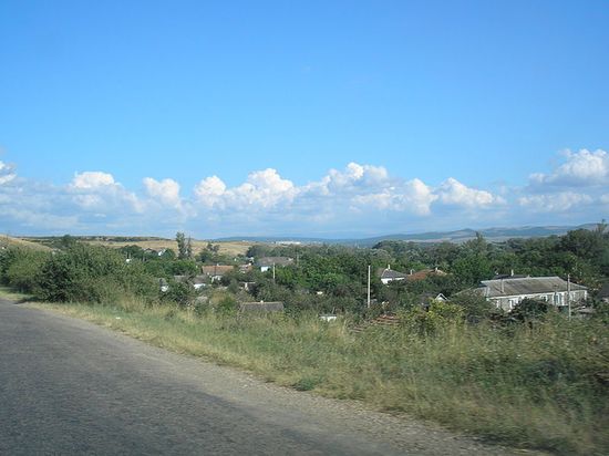 Дорога в селе