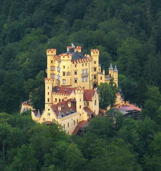 Королевский замок Хоэншвангау (Бавария)