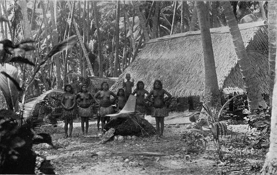 Деревня на Науру (1896)