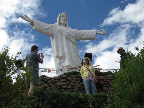 Статуя Христа в Куско.