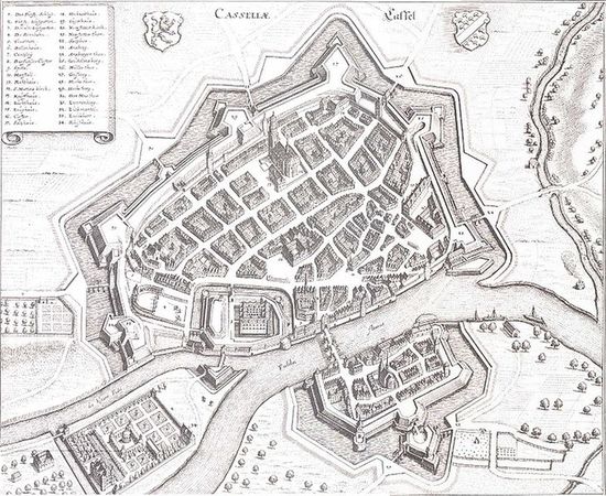 План Касселя в 1648