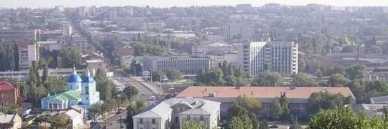 Панорама центральной части города, вид из окна гостиницы «Турист»(2006)