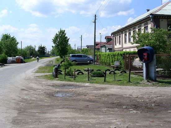Перекрёсток в деревне Кудыкино