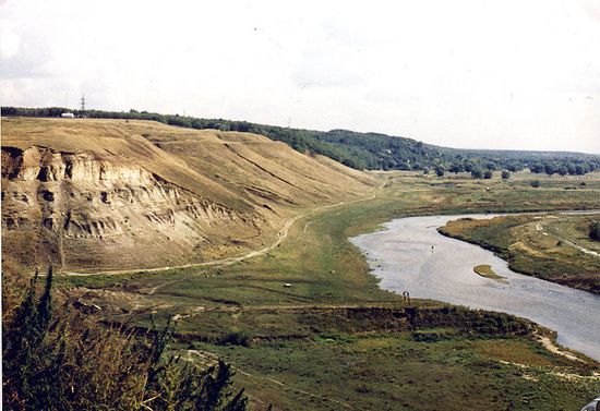 Река Сердоба, Лысая гора,   (1990-е годы, автор: В.Н.Полухин)