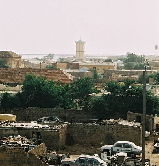 Вид на городскую мечеть.