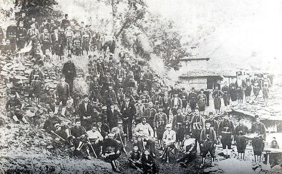 Богутево, 1922 год, помаки вернувшиеся из Турции