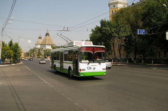 Астраханский троллейбус