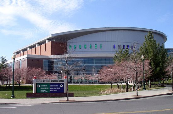 Спокан Арена, домашняя арена Spokane Chiefs и Spokane Shock