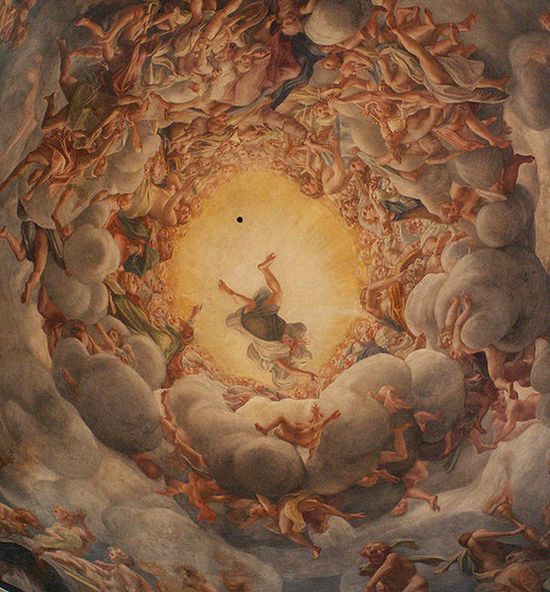 Роспись купола Пармского собора
