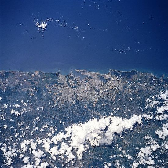 Сан-Хуан из космоса