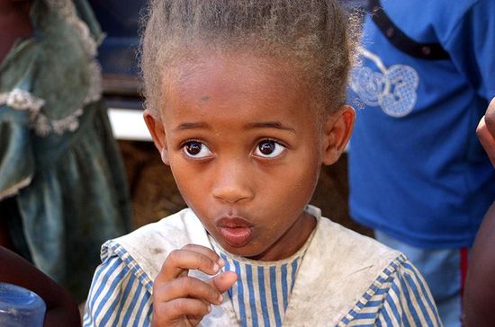 Девочка малагаси из Нуси Бэ.