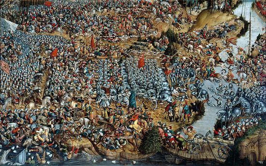 Битва польско-литовского войска с московским в 1514