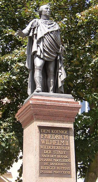 Статуя Фридриху Вильгельму II