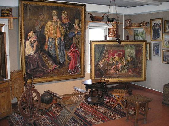 Экспозиция дома-музея им. И. С. Куликова