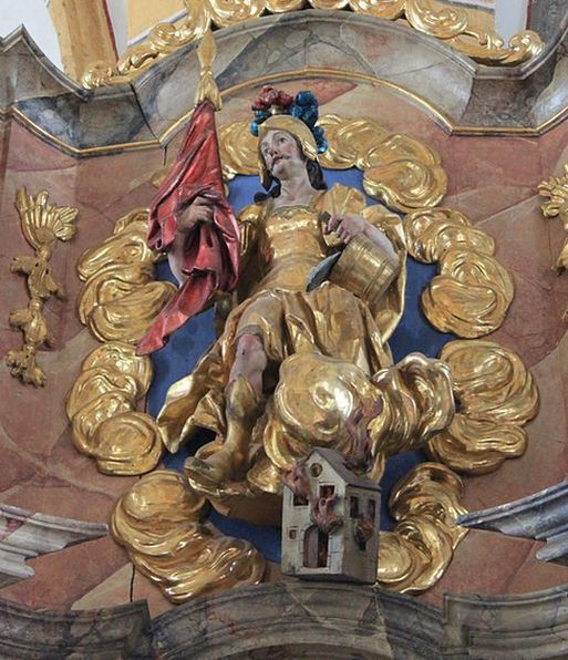Приходская церковь - боковой алтарь - Санкт-Флориан