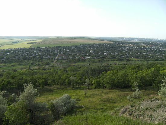 Вид на Гиску с Суворовской горы