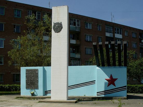 Памятник воинам 2-й гвардейской миномётной дивизии.