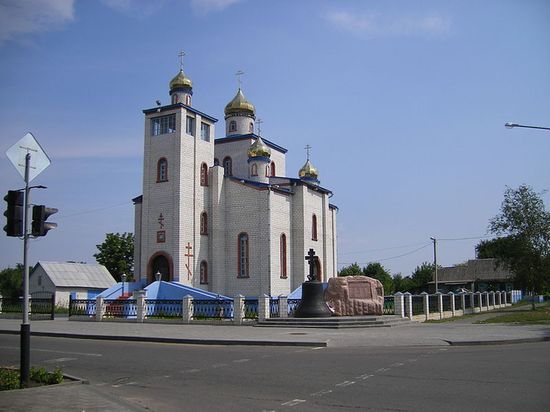 Спасо-Преображенский собор в центре Ветки