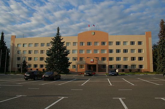 Здание районной администрации в Истре