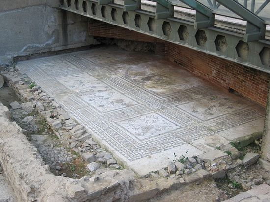 Римский мозаичный пол