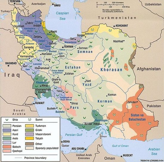 Этно-религиозные группы Ирана