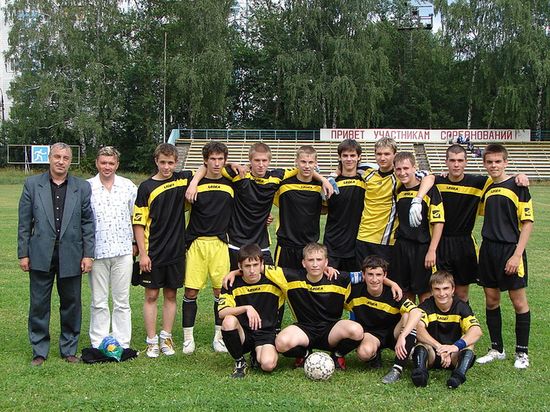 Королёвский футбольный клуб «Металлист» (фото 2007 года)