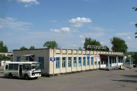 Автовокзал города Щигры