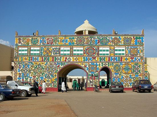Вороты дворца эмира Заззау