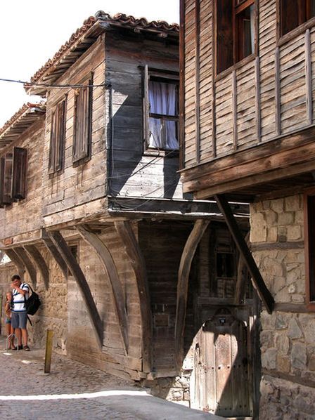 Типичные дома в старом городе