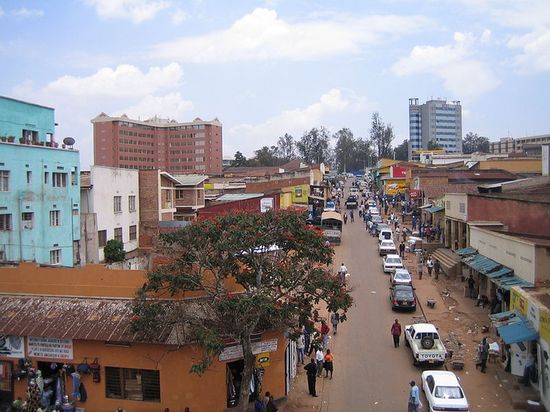 Центр города Кигали