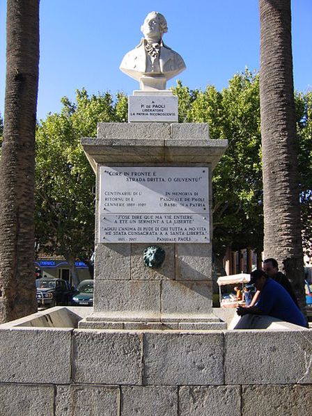 Памятник Паскалю Паоли