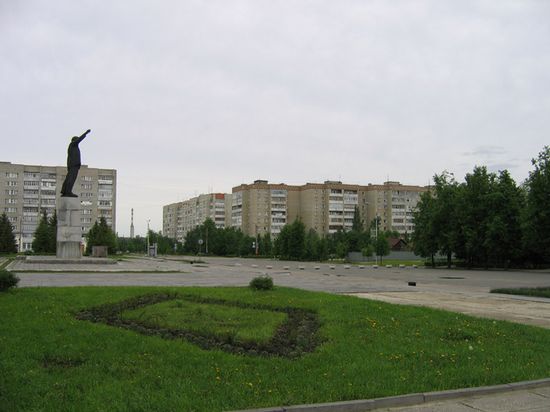 Центр города - площадь Ленина
