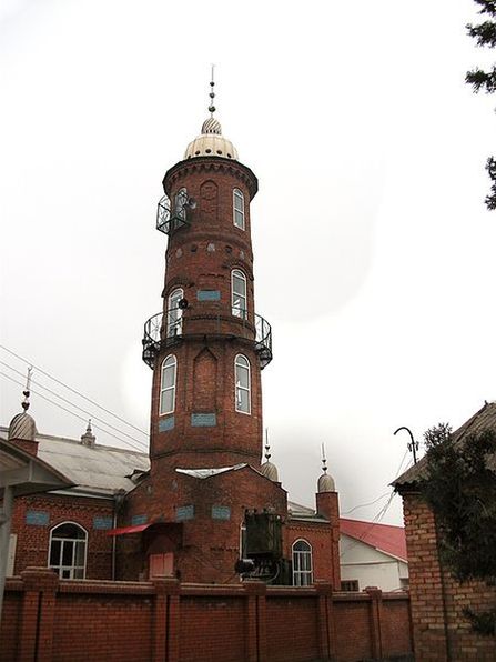 Мечеть в селе Алхасты