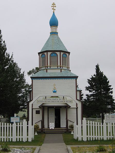 Русская православная церковь в городе Кенай
