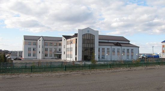Здание администрации в Больших Кайбицах