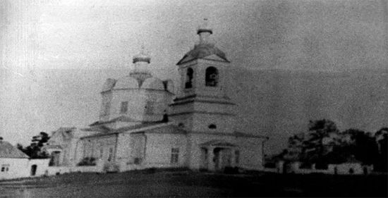 Покровская церковь села Беково,начало XX века