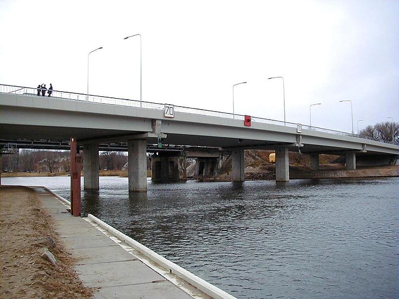 Новый мост через Булльупе