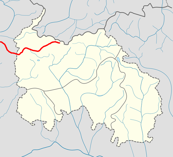 Джочиарой на карте Южной Осетии