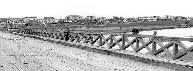 Мост через Керулен (фото 1972 года)
