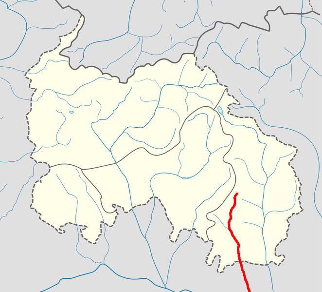  Лехура на карте Южной Осетии