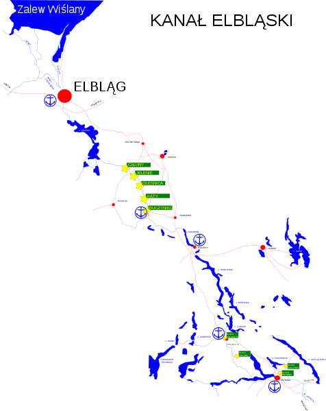  План Эльблонгского канала