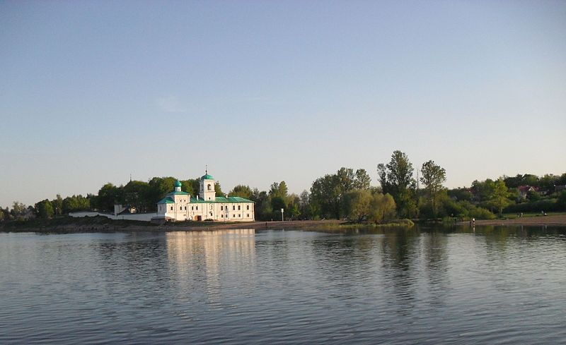 Мирожский монастырь и устье Мирожки