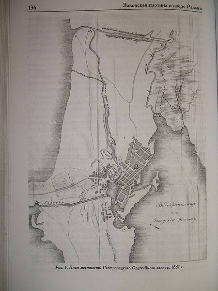 Карта Гаусмана в 1861 году