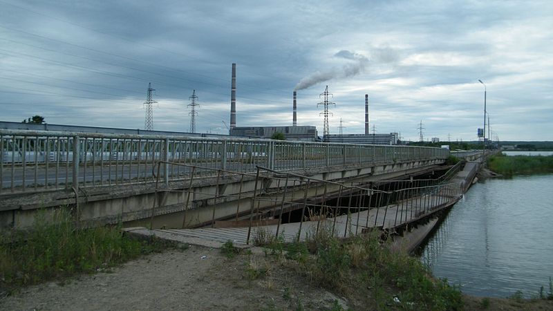 Мост на трассе М60 через реку Контровод