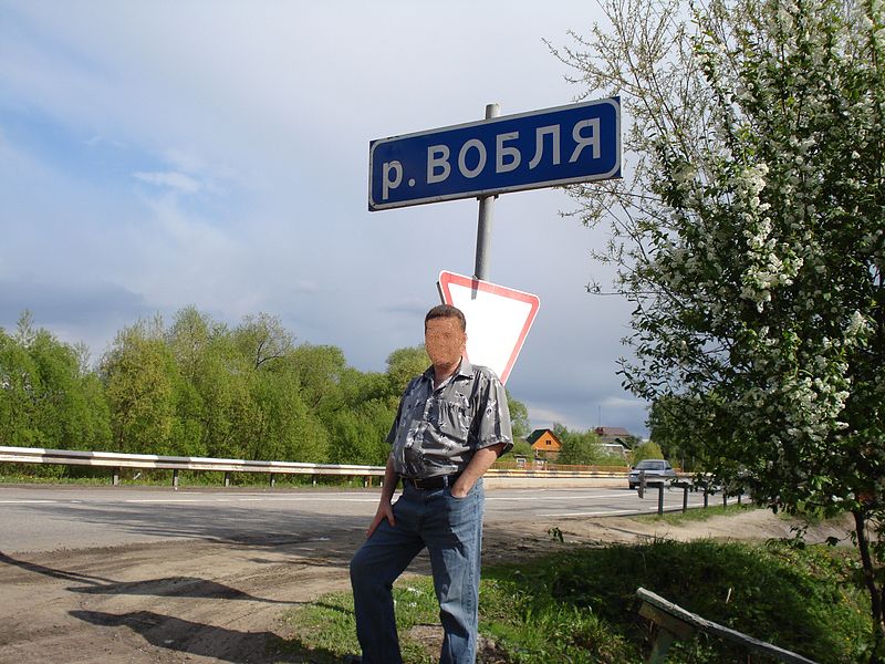 Новорязанским шоссе, недалеко от г. Луховицы